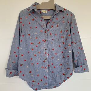 MAEVE by Anthropologie button down shirt